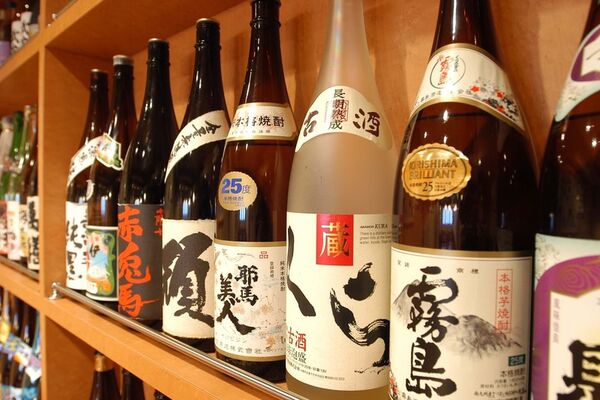 日本酒の瓶